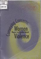 Conveying Concerns: Women Report on Gender-based Violence