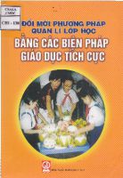 Đổi mới phương pháp quản lý lớp học sử dụng các biện pháp giáo dục kỷ luật tích cực