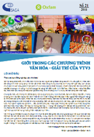 Giới trong chương trình văn hóa - giải trí của VTV3