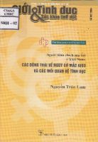 Giới & tình dục sức khoẻ tình dục. Người tiêm chích ma tuý ở Việt Nam: Các động thái về nguy cơ mắc AIDS và các mối quan hệ tình dục