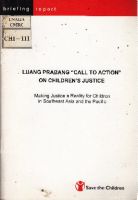 Luang Prabang "call to action" on children's justice masking justice a reality for children in Southeast Asia and the Pacific