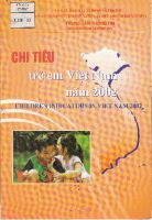 Chỉ tiêu trẻ em Việt Nam năm 2002