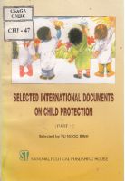 Selectd international documents on child protection (part 1)